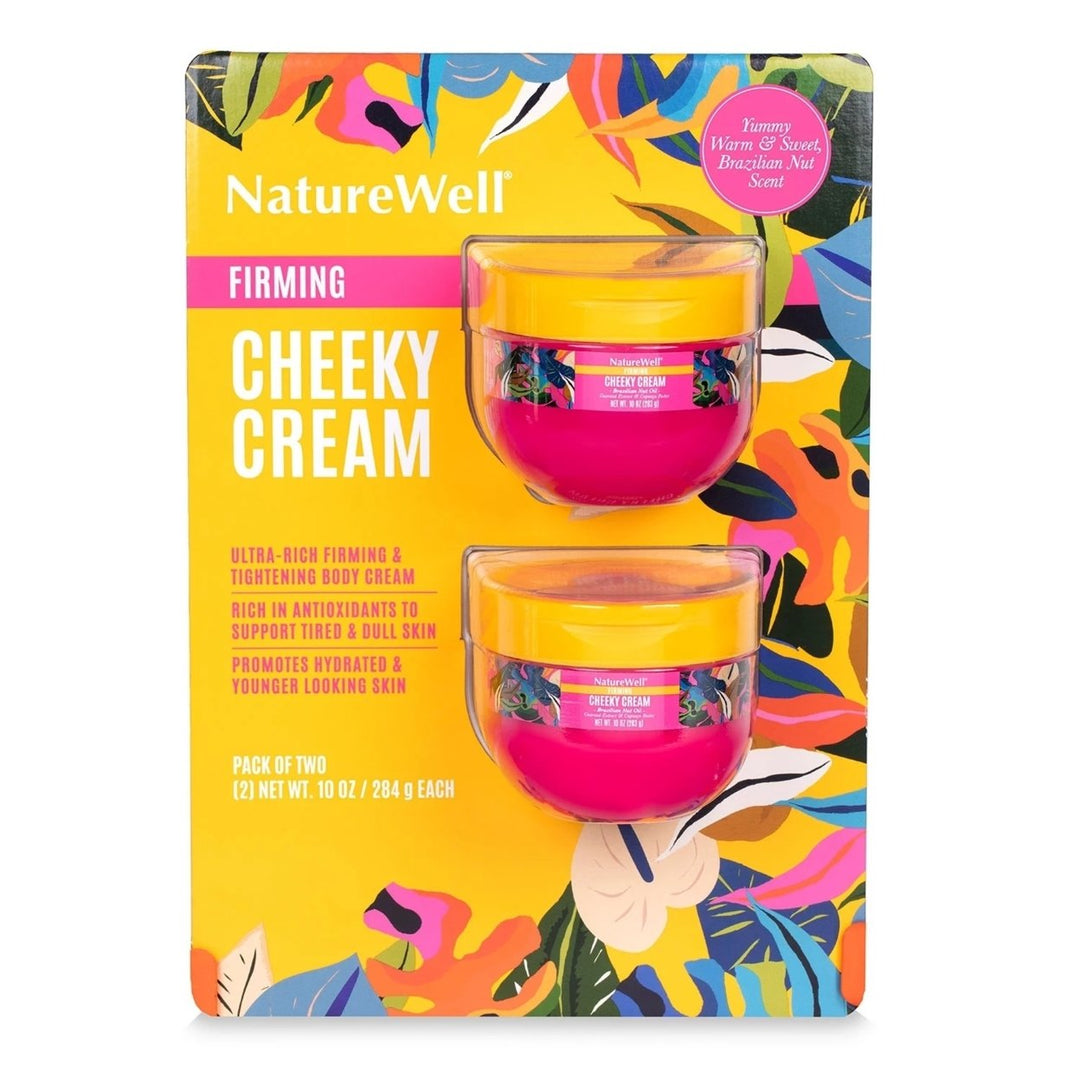 NatureWell Firming Cheeky Cream 10 Ounce (Pack of 2) Image 1