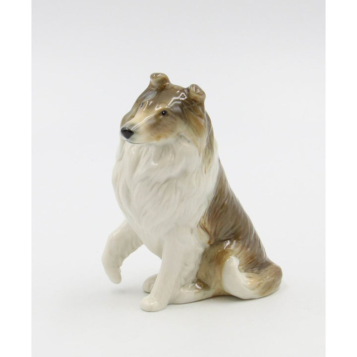 Ceramic Border Collie Dog Figurine 3.625" Gift for Dog Lovers Image 3