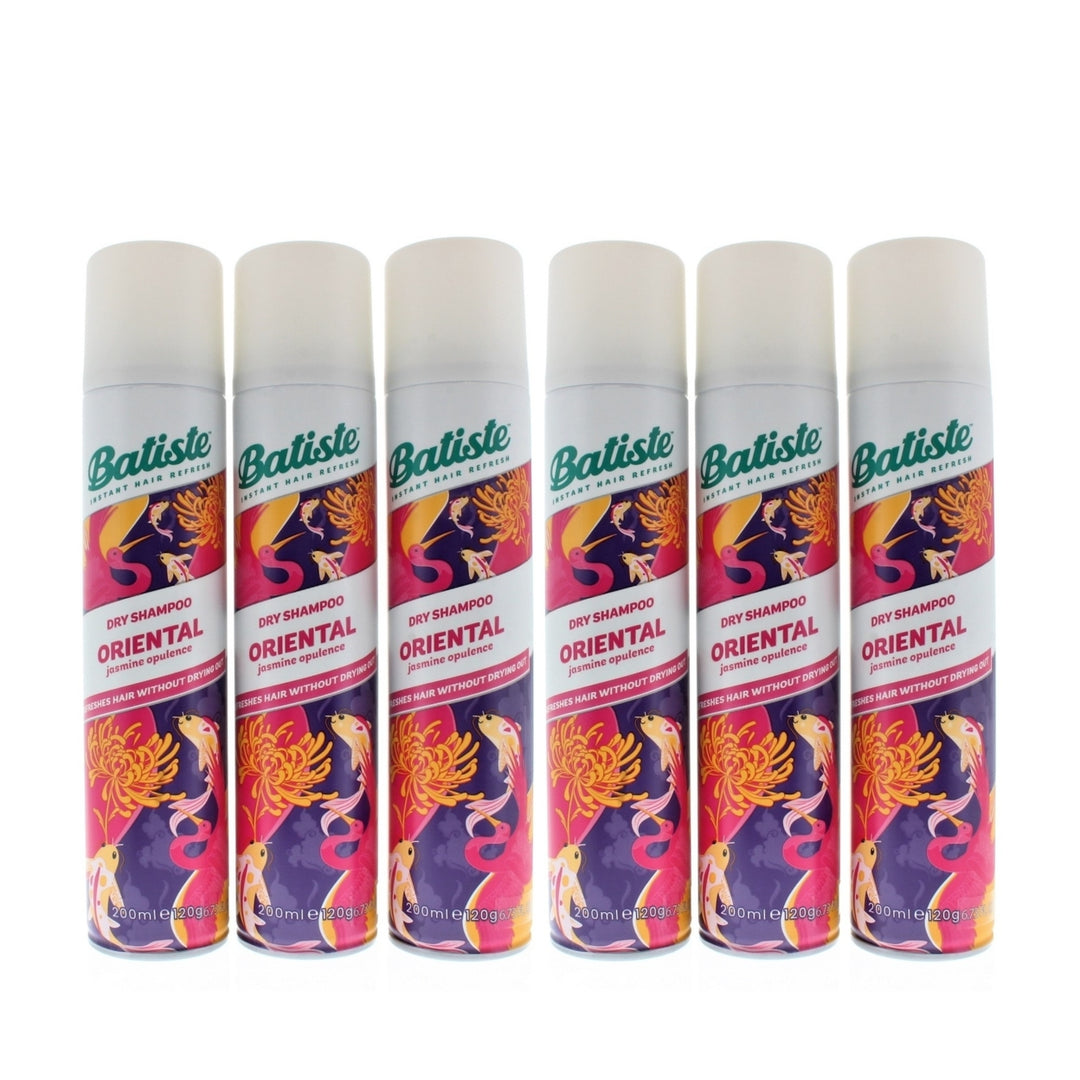 Batiste Dry Shampoo Oriental Jasmine Opulence 200ml/120g (6-Pack) Image 1