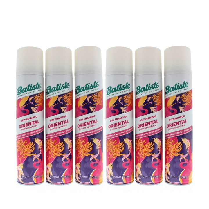 Batiste Dry Shampoo Oriental Jasmine Opulence 200ml/120g (6-Pack) Image 1