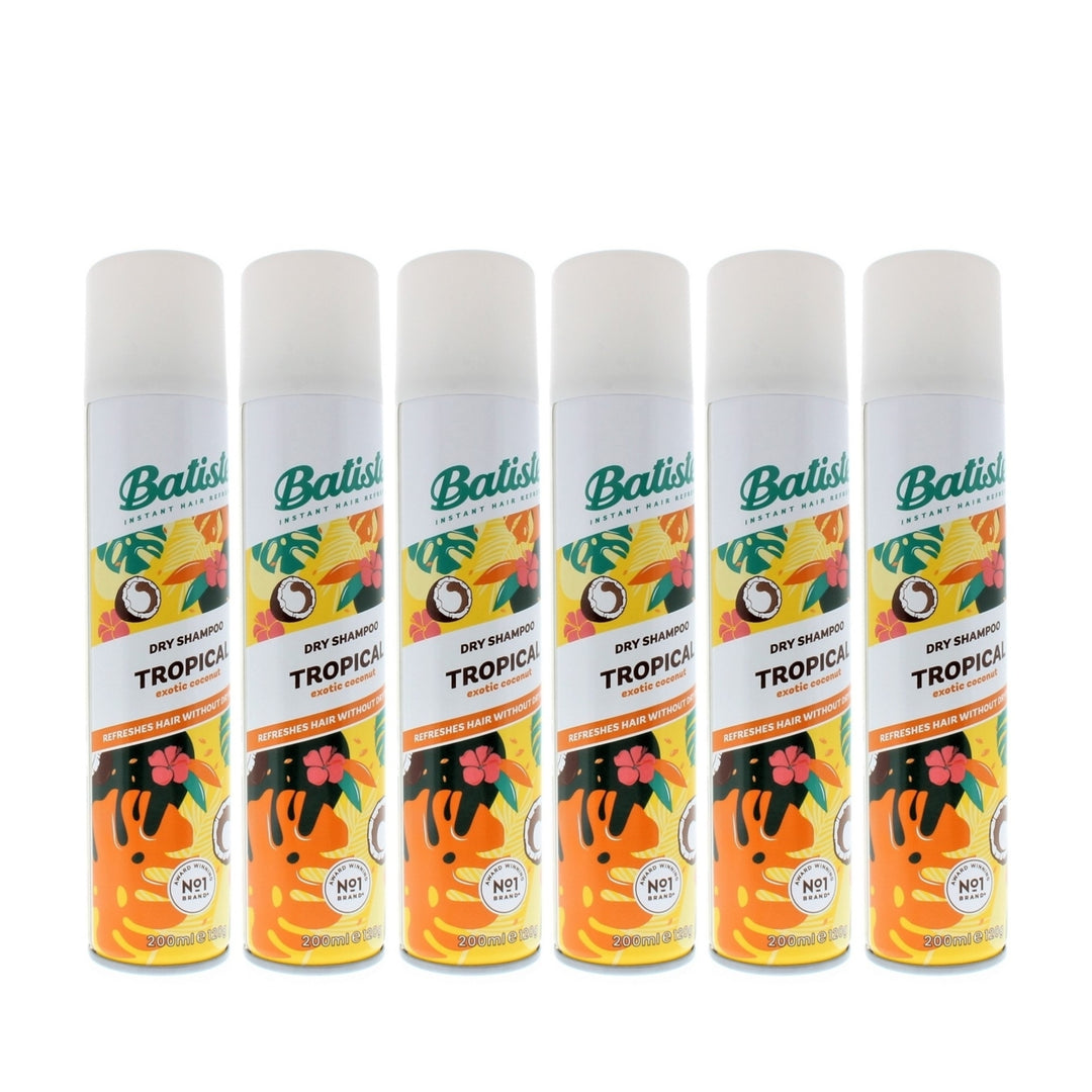 Batiste Dry Shampoo Tropical Exotic Coconut 200ml/120g (6-Pack) Image 2