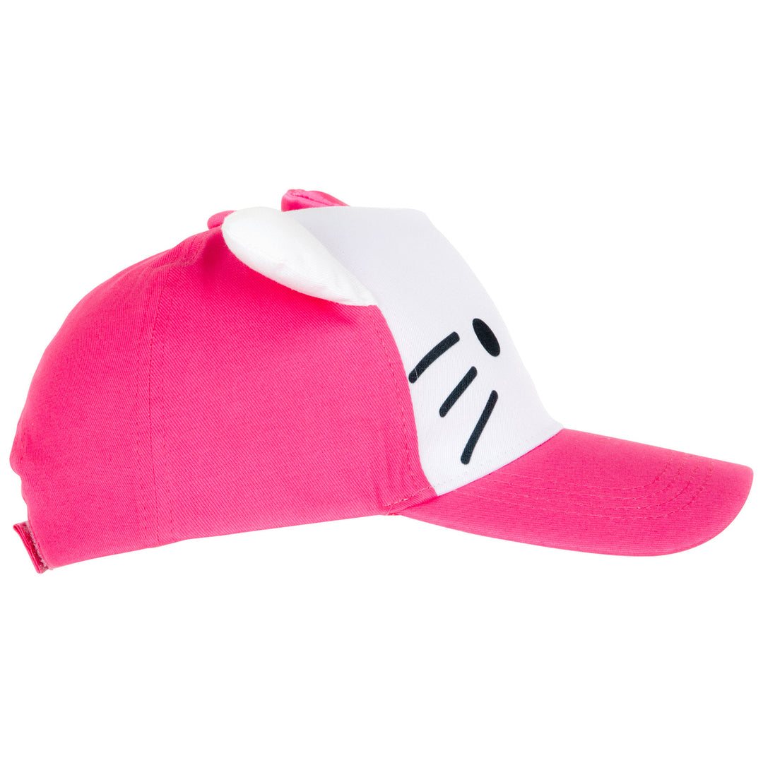 Hello Kitty Big Face Youth Hat with Ears Image 4