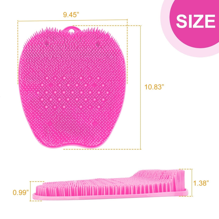 Shower Foot Scrubber Foot Massager Exfoliation Cleaner Mat Improve Foot Circulation Scrubber Foot Pain Relief Mat Image 1