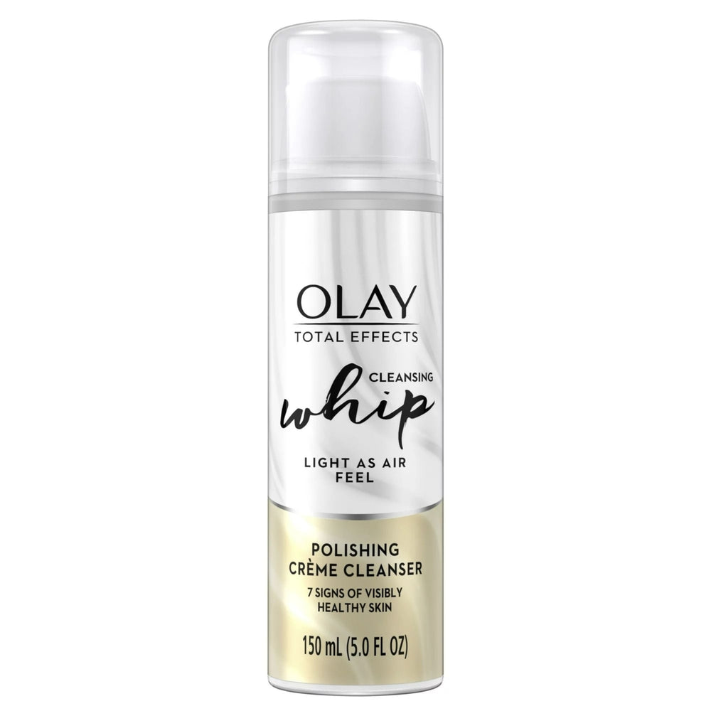 (2 Pack) Olay Total Effects Face Wash Whip Polishing Crme Cleanser 5 fl oz Image 2