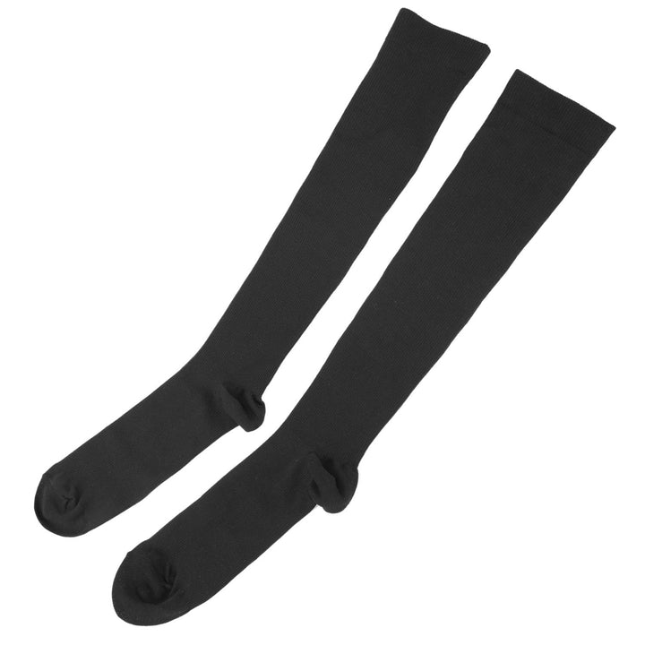 Unisex Compression Socks 15-20 mmHg Graduated Support Sports Fitness Socks Image 1