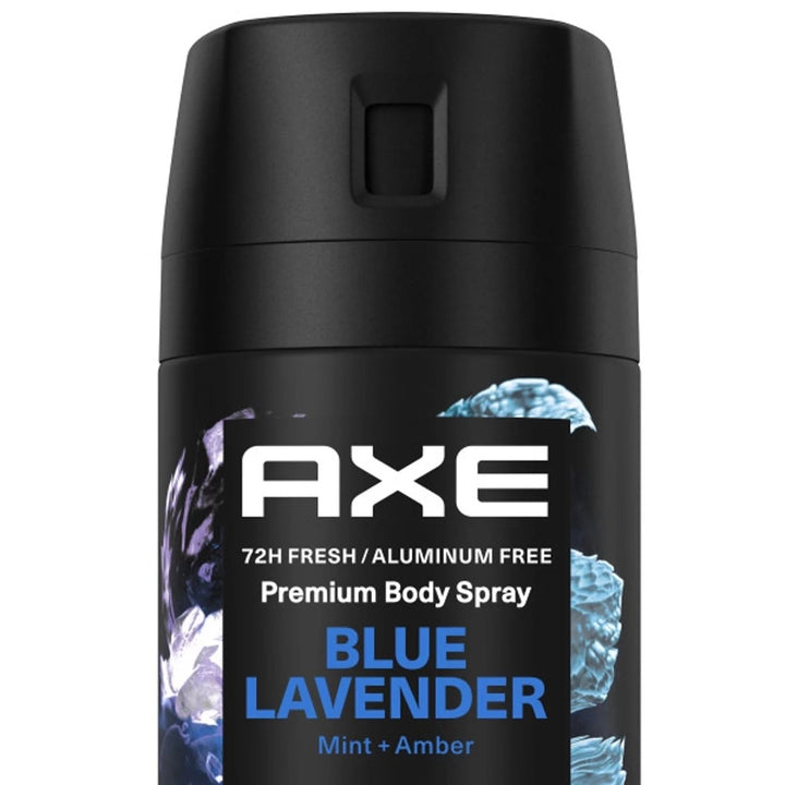 Axe Fine Fragrance Collection Premium Deodorant Body Spray Blue Lavender (3 Ct) Image 3