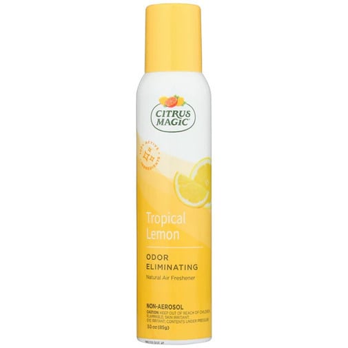 Citrus Magic Odor Eliminating Tropical Lemon Air Freshener Image 1