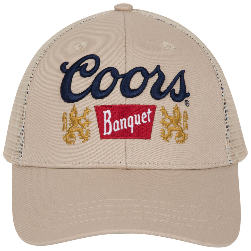 Coors Banquet Classic Logo Adjustable Trucker Hat Image 2