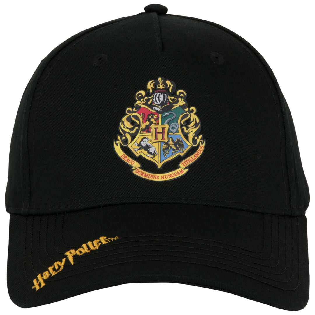 Harry Potter Hogwarts Emblem Baseball Cap Image 2