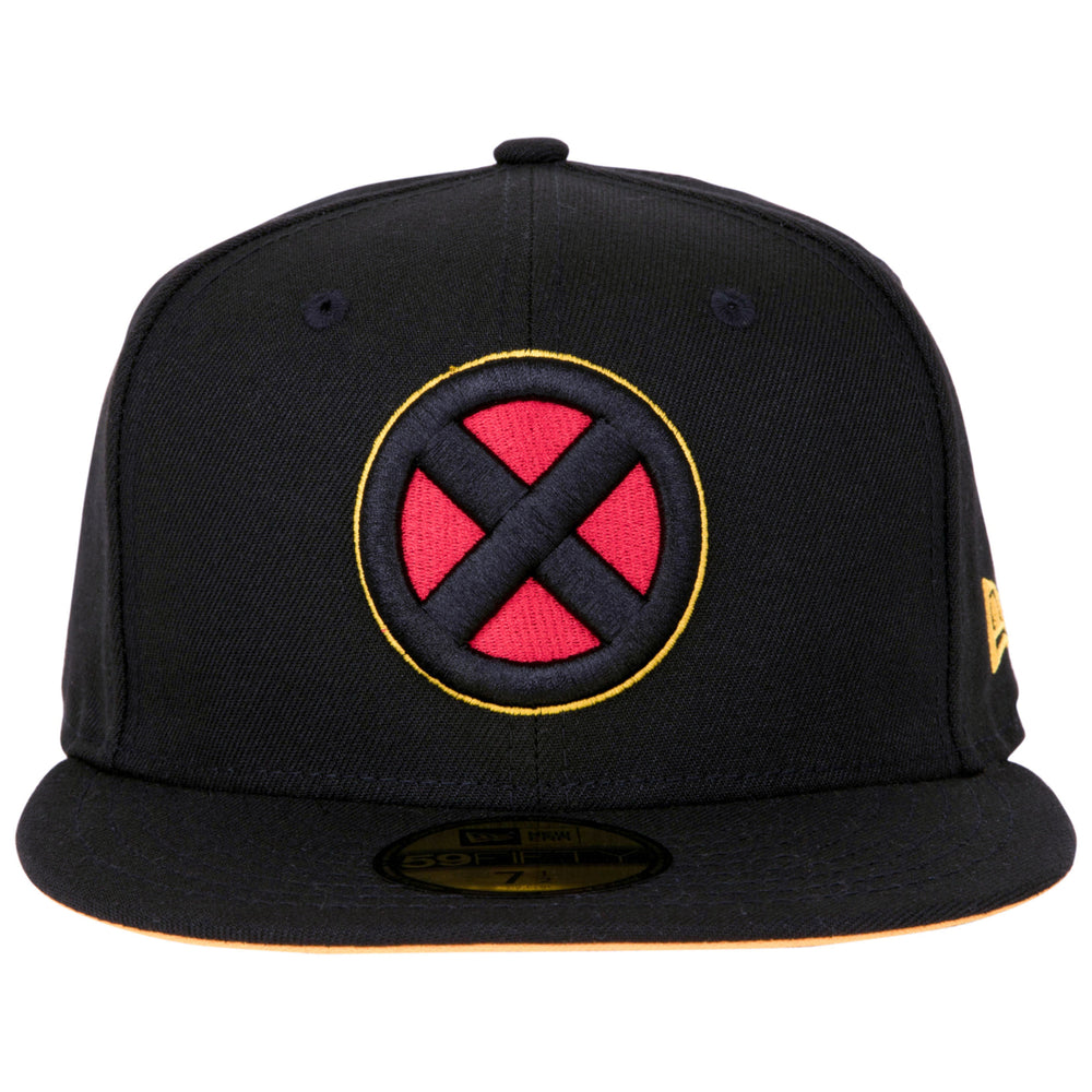 X-Men Logo Black Colorway Era 59Fifty Fitted Hat Image 2