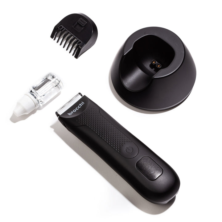 Brocchi Waterproof Rechargeable Body Hair Trimmer 6000 RPM Stainless Steel Blades Image 2