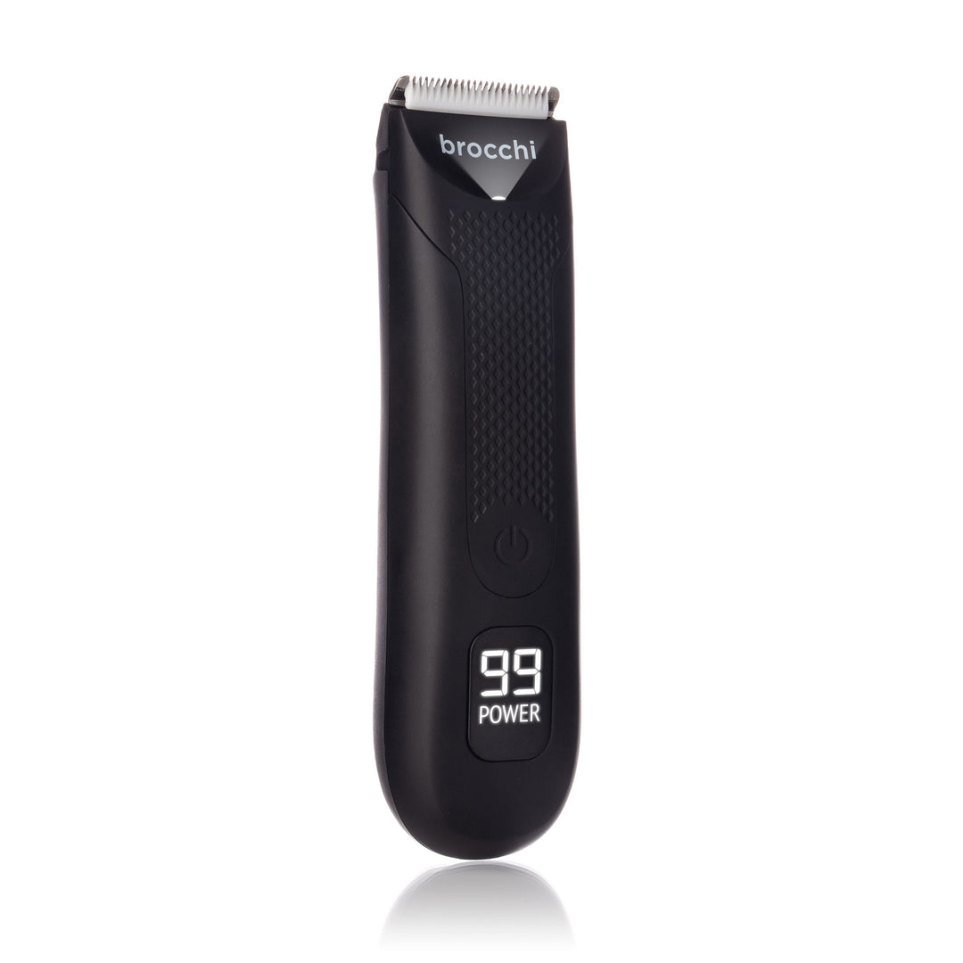 Brocchi Waterproof Rechargeable Body Hair Trimmer 6000 RPM Stainless Steel Blades Image 4