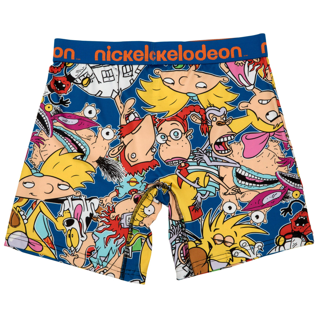 Nickelodeon Rewind 90s Cartoons Collage Boxer Briefs Image 4