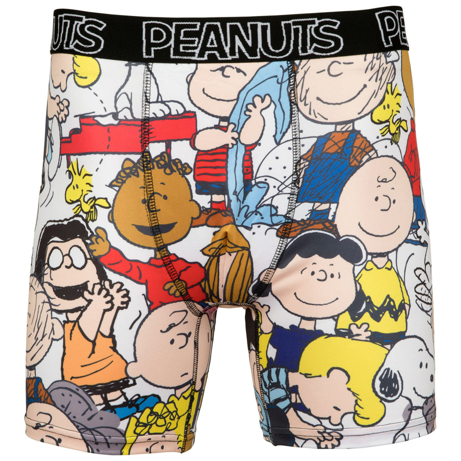 Peanuts Character Collage Boxer Briefs Image 1
