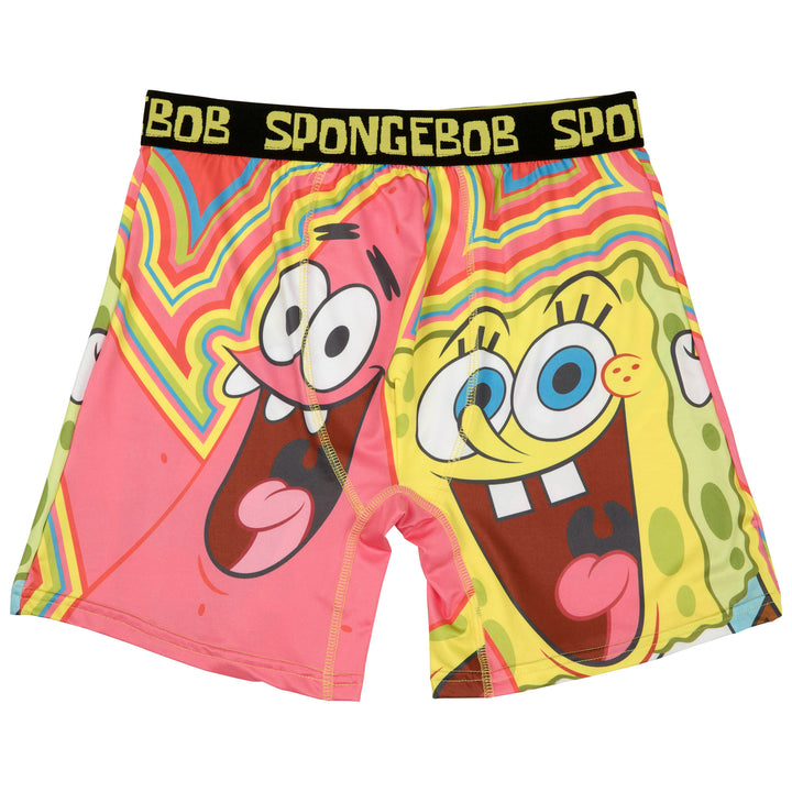 SpongeBob SquarePants and Patrick Big Goofin Boxer Briefs Image 3