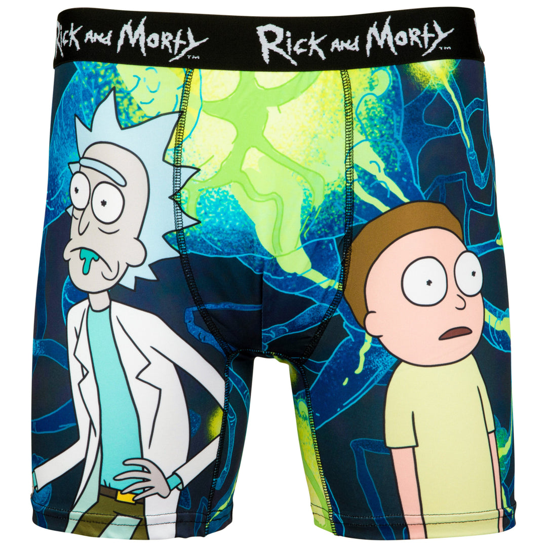 Rick and Morty Disbelief Boxer Briefs Image 1
