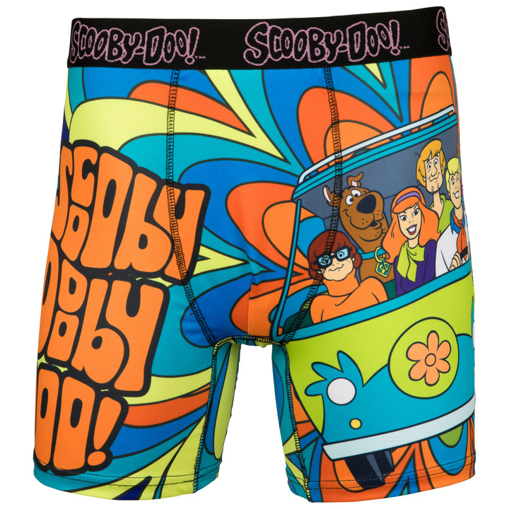 Scooby-Doo Everyone Get in The Mystery Machine! Boxer Briefs Image 1