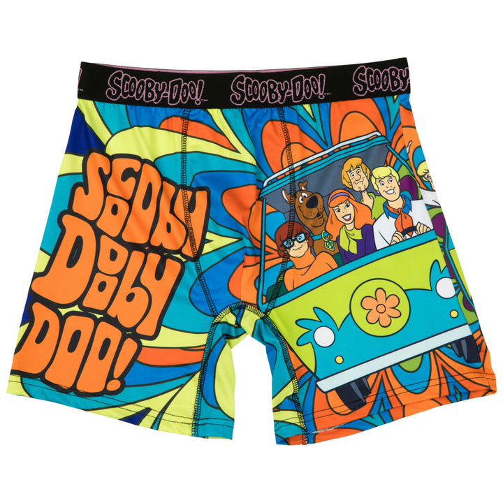Scooby-Doo Everyone Get in The Mystery Machine! Boxer Briefs Image 3