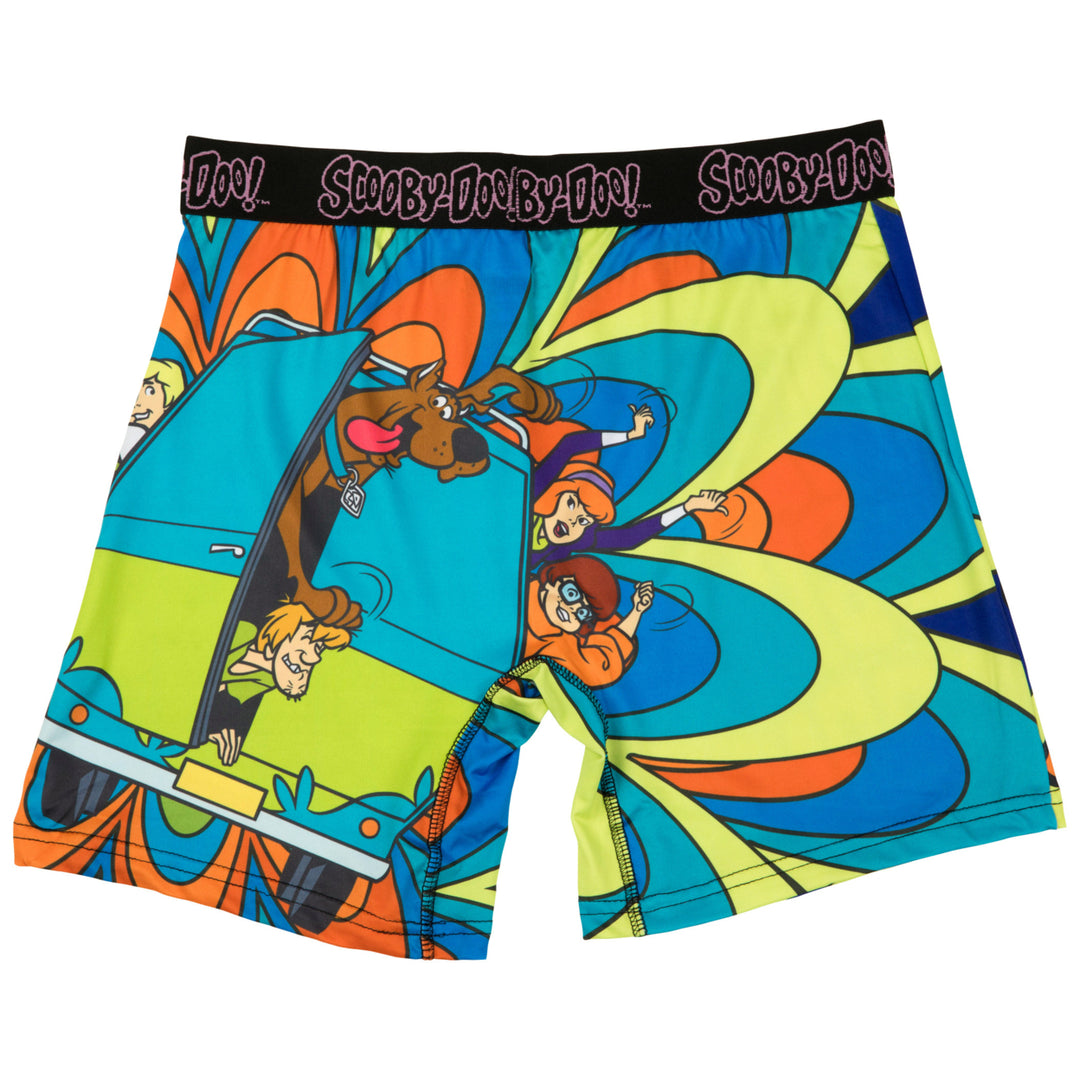 Scooby-Doo Everyone Get in The Mystery Machine! Boxer Briefs Image 4