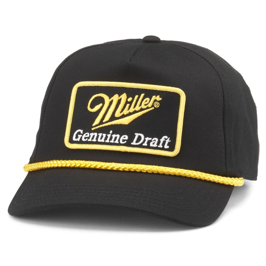 Miller Genuine Draft Logo Patch Adjustable Rope Hat Image 1