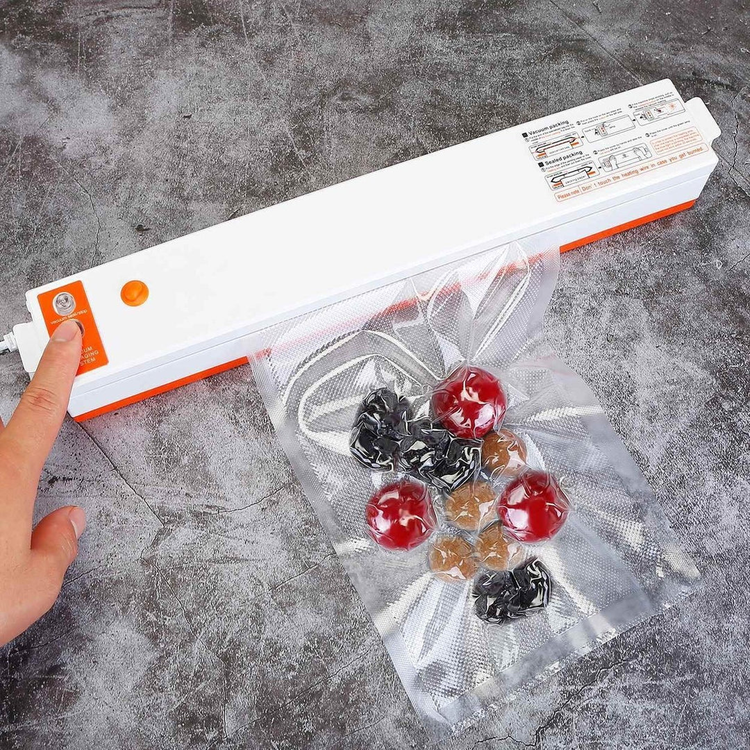 Electric Vacuum Sealer Machine Household Automatic Food Vacuum Sealer Quick Sealing System Machine Image 3