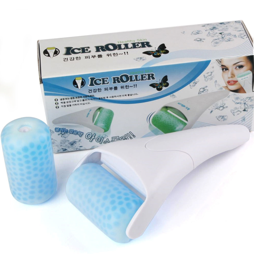 Ice Roller Body Face Facial Cold Gel Cooling Therapy Massager Skin Rejuvenation Image 1
