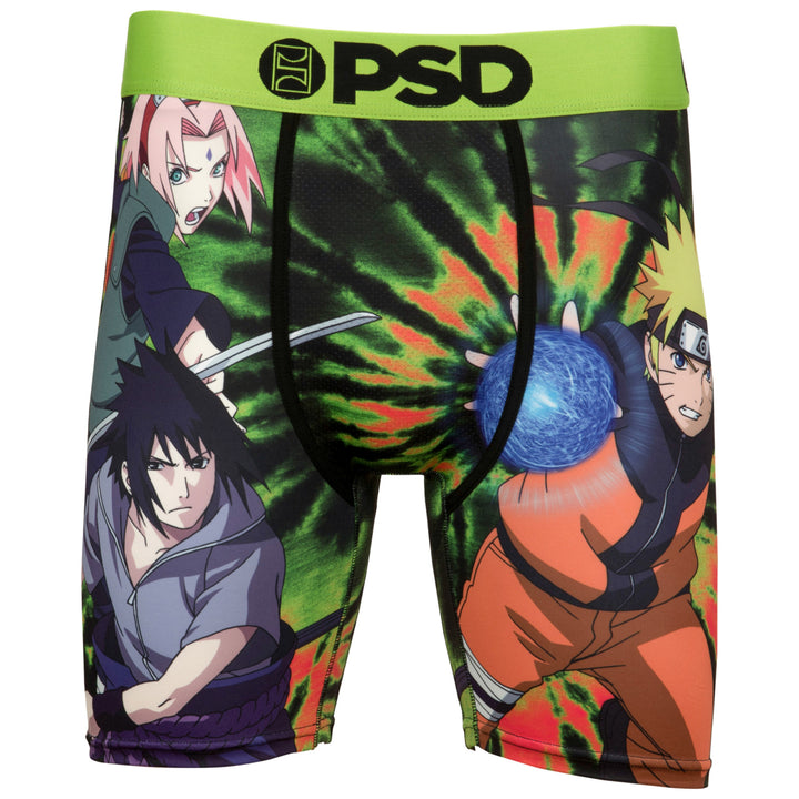 Naruto Tie-Dye Team PSD Boxer Briefs Image 1