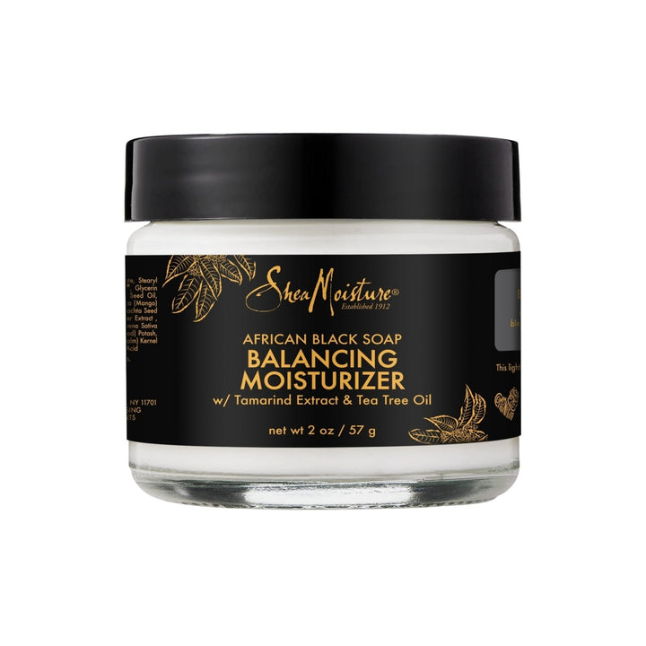 Shea Moisture Balancing Moisturizer African Black Soap 2 oz Image 1