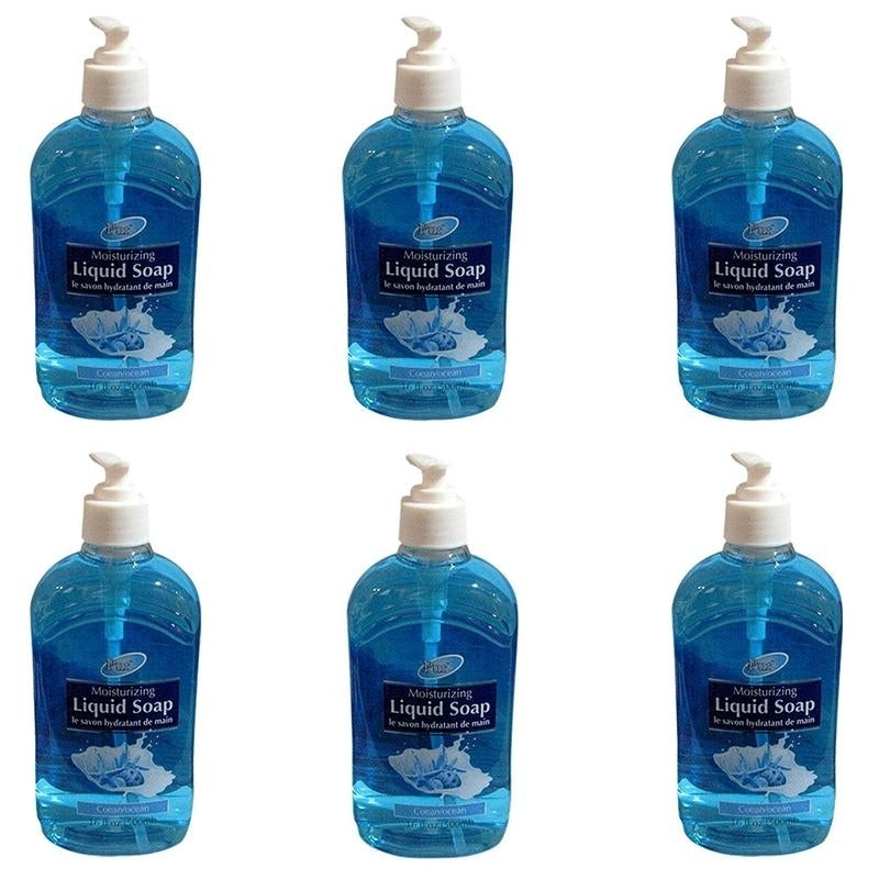 Moisturizing Liquid Soap With Ocean Scent(500ml) (Pack of 6) By Purest Image 1