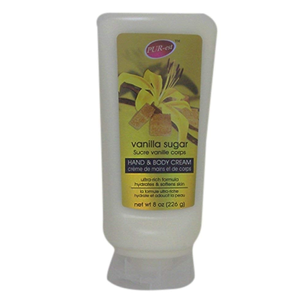 Vanilla Sugar Hand and Body Cream (226g) 310075 By Purest Image 1