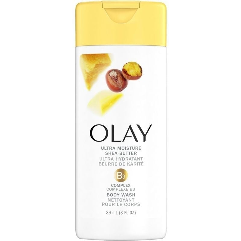 Olay Ultra Moisture Shea Butter Body Wash 89Ml - Pack of 3 Image 1