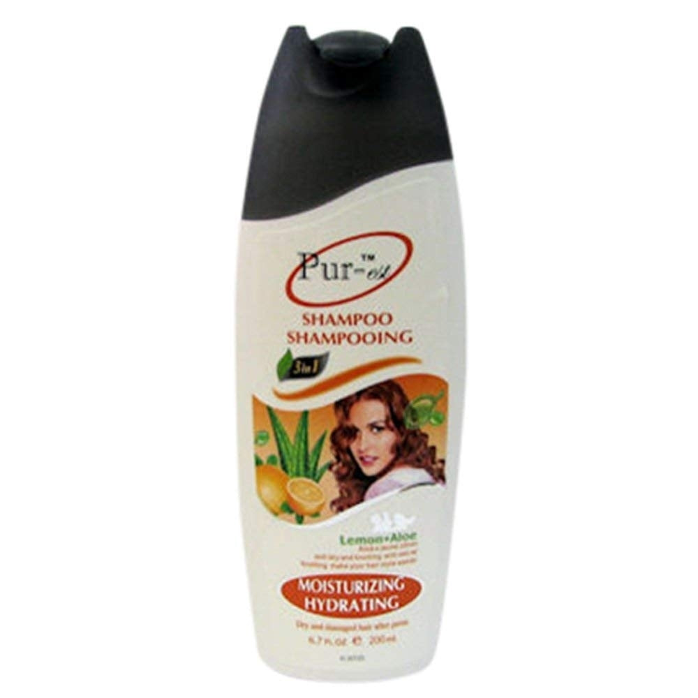 Moisturizing Hydrating Shampoo With Lemon+ Aloe(200ml) (Pack of 3) By Purest Image 1
