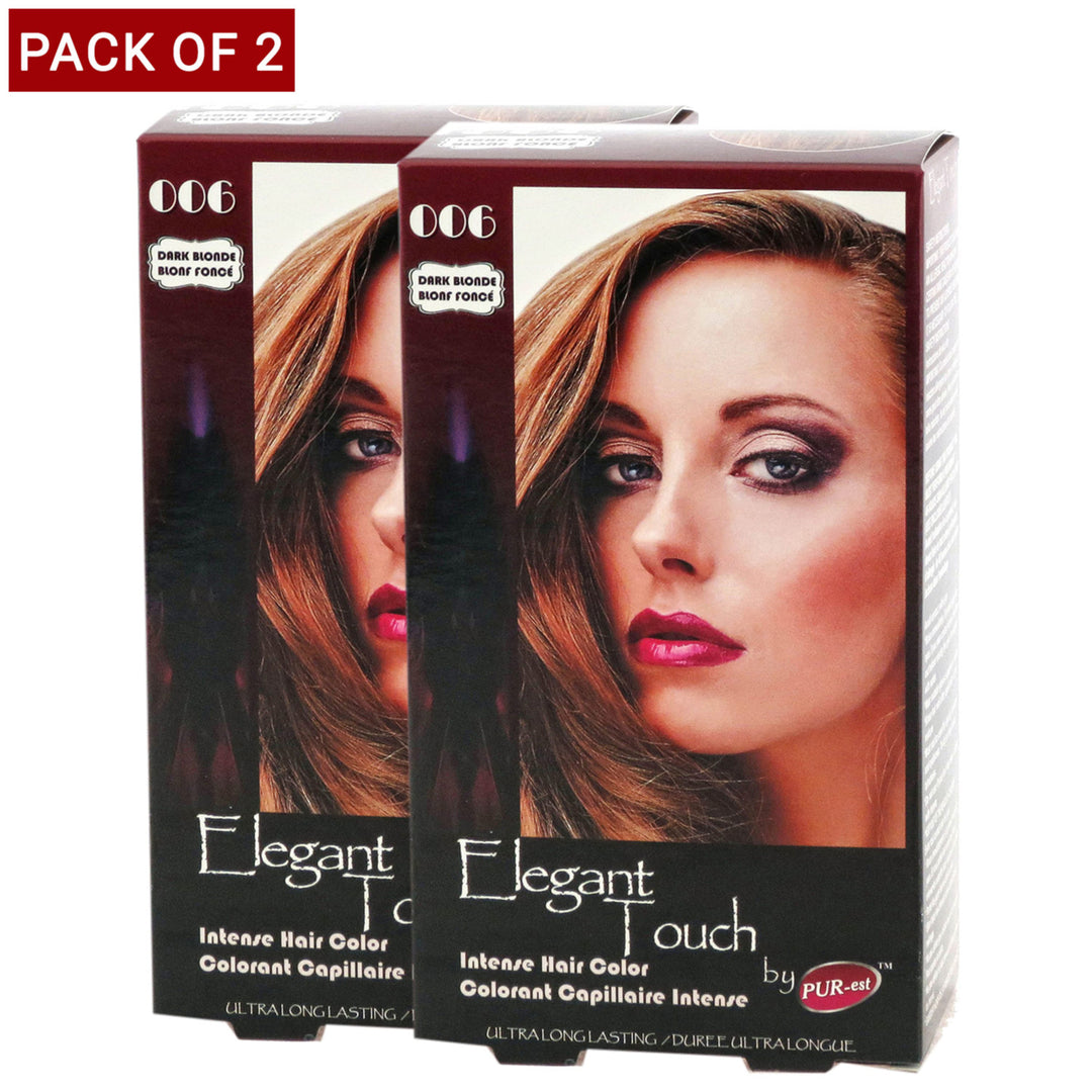 Purest Hair Color 006 0.14Kg - Dark Blond - Pack Of 2 Image 1