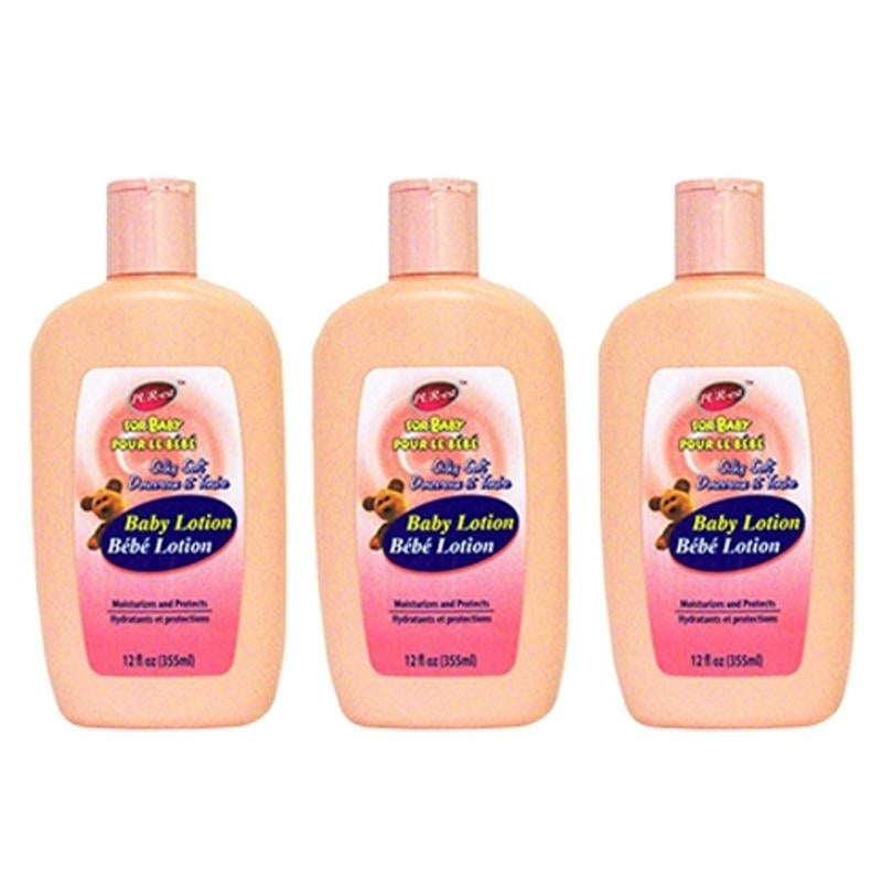 Silky Soft Baby Lotion (355ml) (Pack of 3) By Purest Image 1