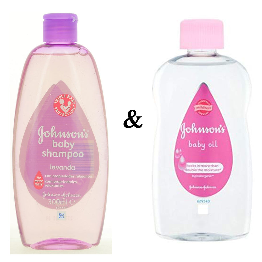 Johnsons Shampoo 300Ml Relax and Johnsons Baby Oil 500Ml By JohnsonS Image 1