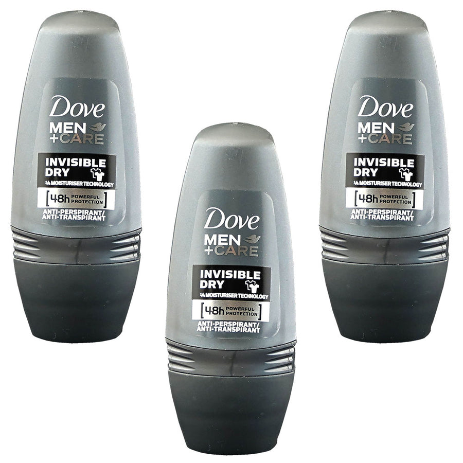 Dove Roll-on Stick Invisible Dry 50 ml (pack of 3) Image 1
