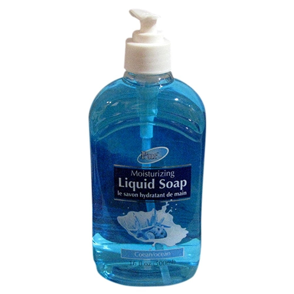 Moisturizing Liquid Soap With Ocean Scent(500ml) (Pack of 3) By Purest Image 1