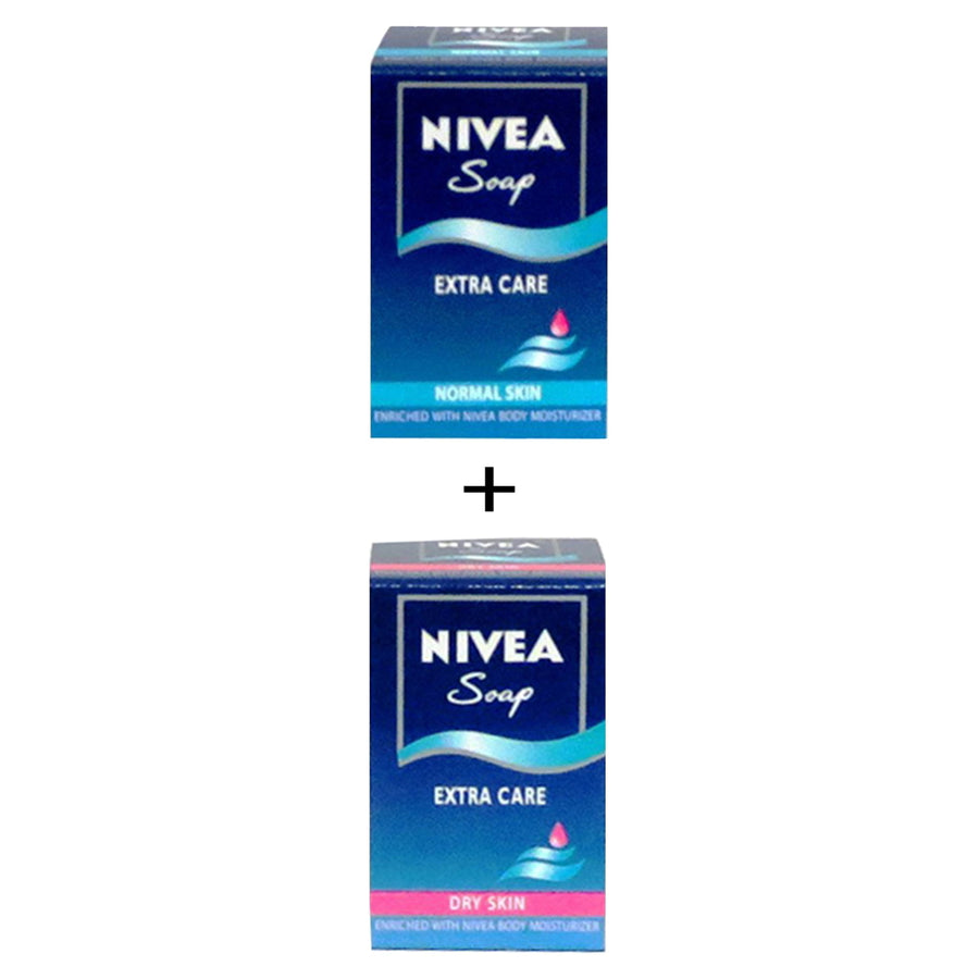 Nivea Bar Soap Extra Care For Dry Skin(100G Approx.) 806965 and Nivea Bar Soap Extra Care For Normal Skin(100G Approx.) Image 1