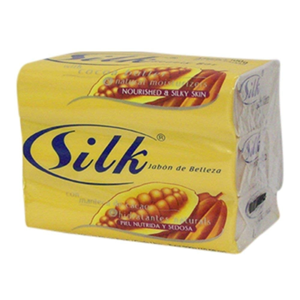 Silk Beauty Bar With Cocoa Butter and Natural Moisture 3 In 1 Pack (3x100G) Approx. 441006 Image 1