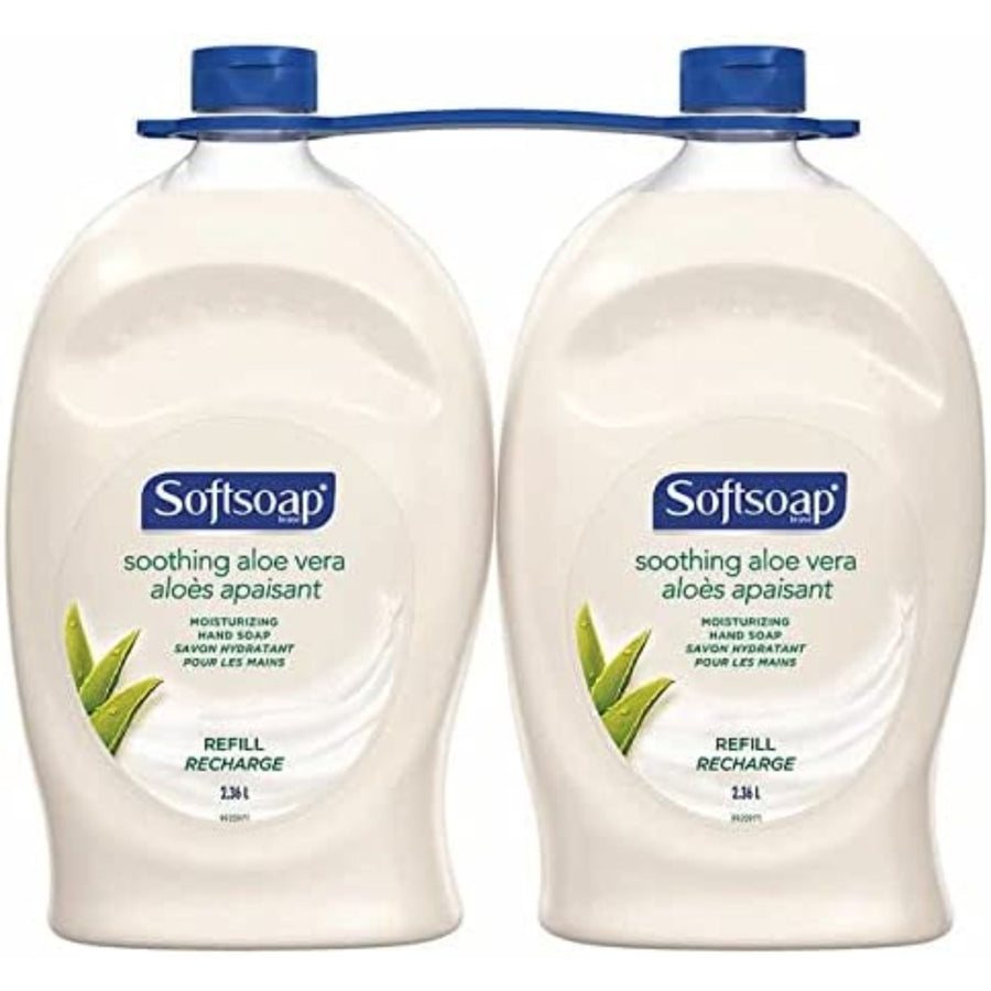 Soft Soap Hand Soap with Aloe (2 X 2.36 Liter) Net Wt 4.72 Lt 4.72 Liter Image 1