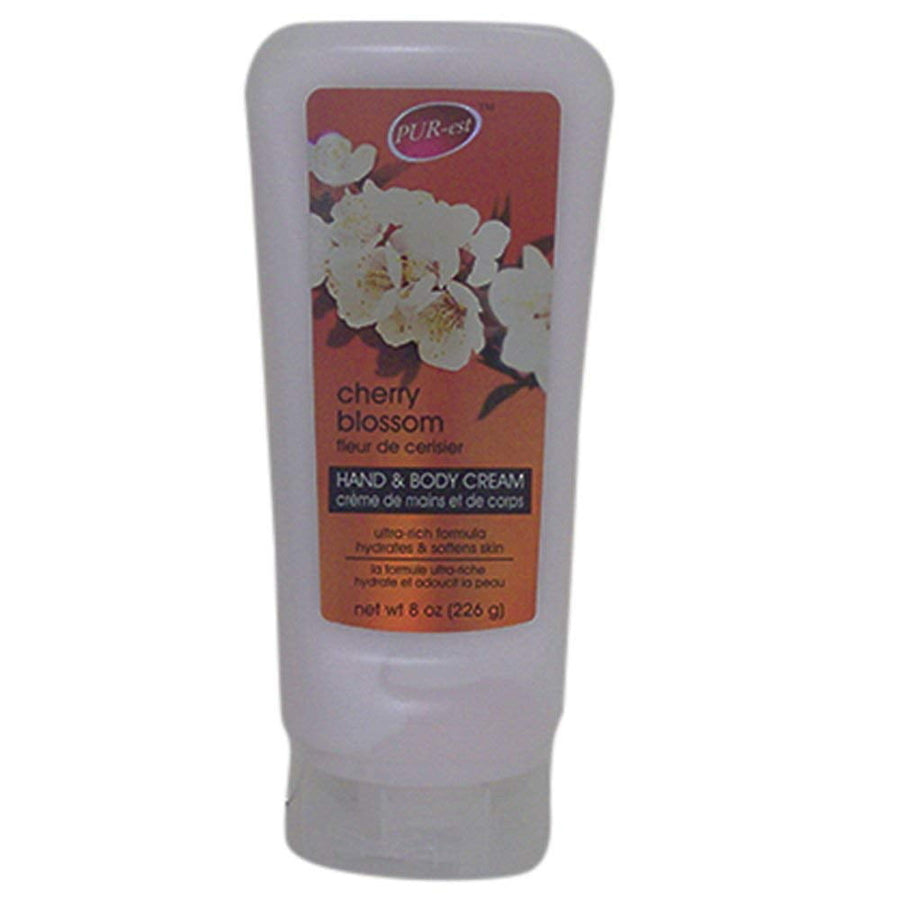 Cherry Blossom Hand and Body Cream (226g) 310051 By Purest Image 1