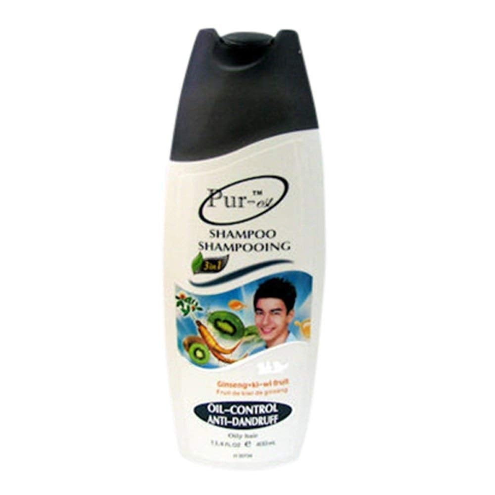Oil Control Anti-Dandruff Shampoo With Ginseng+Kiwi Fruit(400ml) 307341 By Purest Image 1