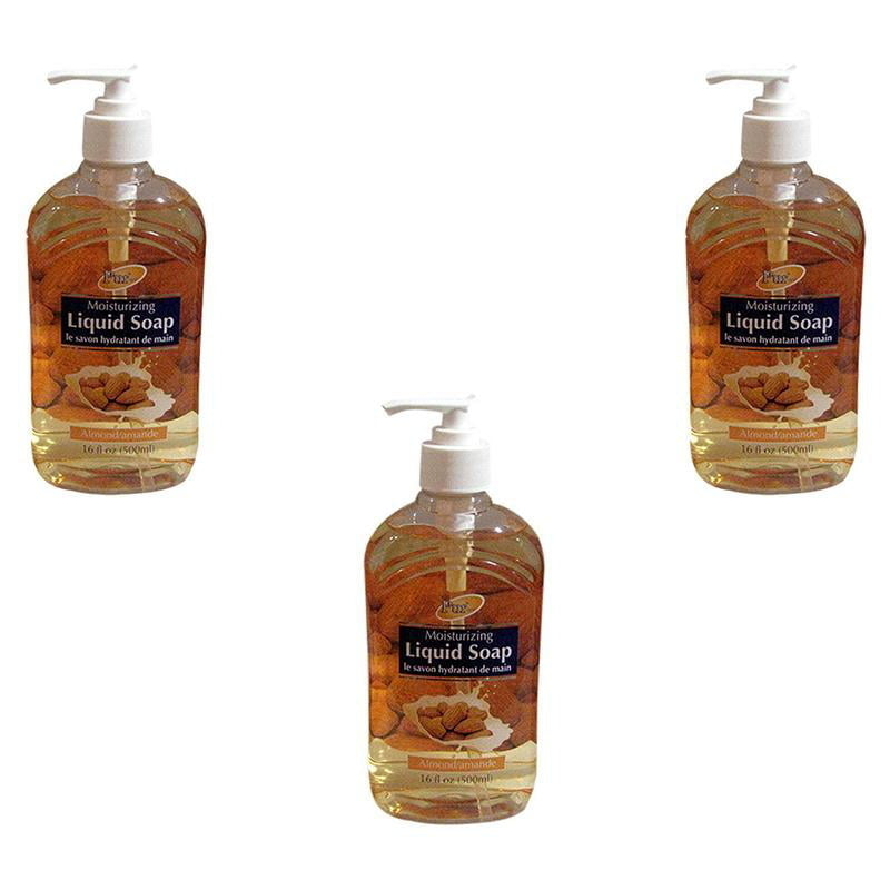 Moisturizing Liquid Soap With Almond(500ml) (Pack of 3) By Purest Image 1