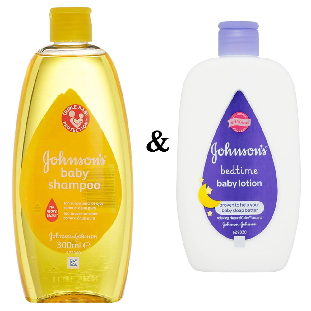 Varios - Johnson S Baby Shampoo 300Ml and Johnsons Baby Bedtime Lotion 300 Ml By Johnson and Johnson Image 1