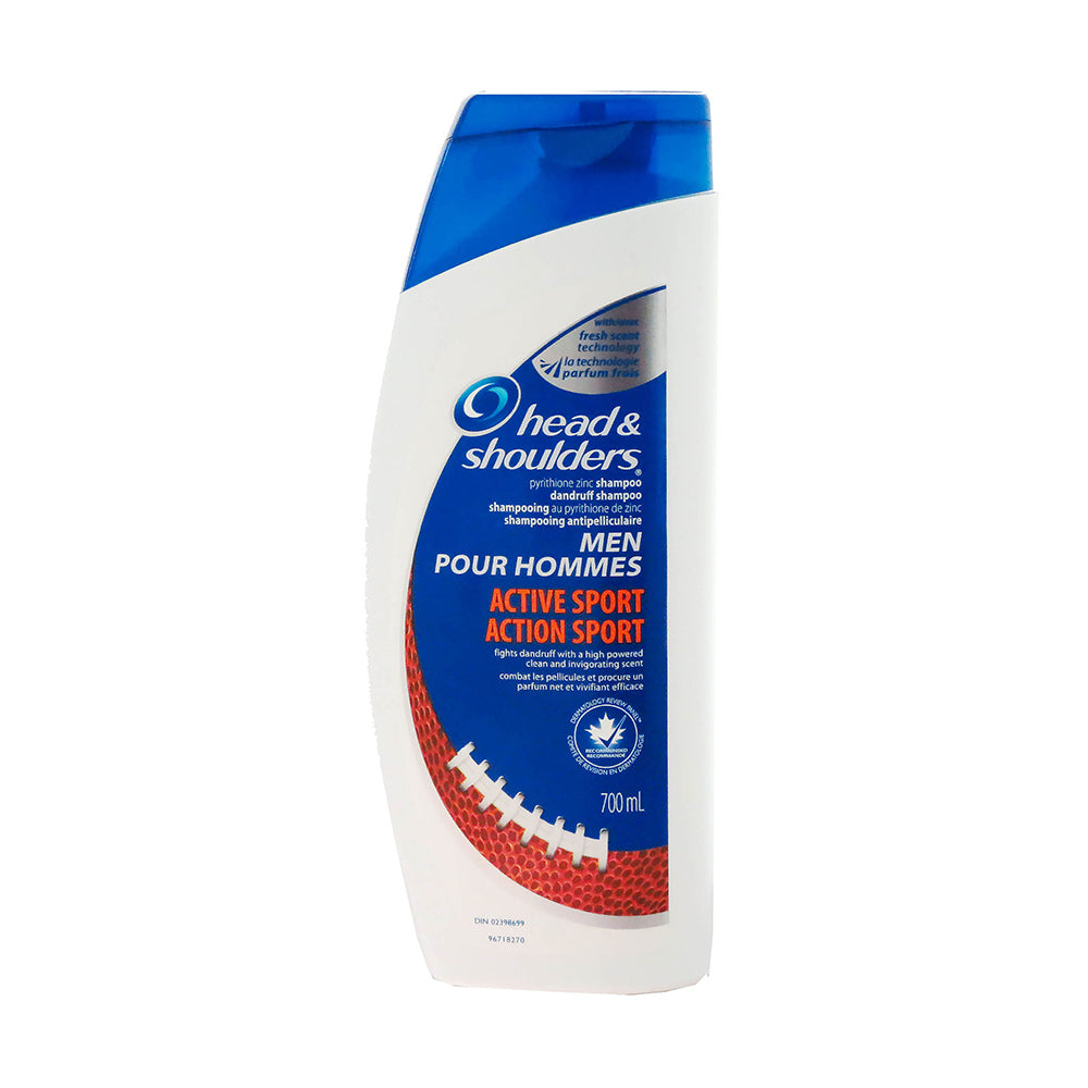 Active Sport Shampoo 700ml By HeadandShoulders Image 1