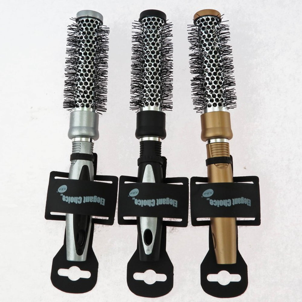 Elegant Choice Hair Brush 3 Asst Colors x 6 Image 1