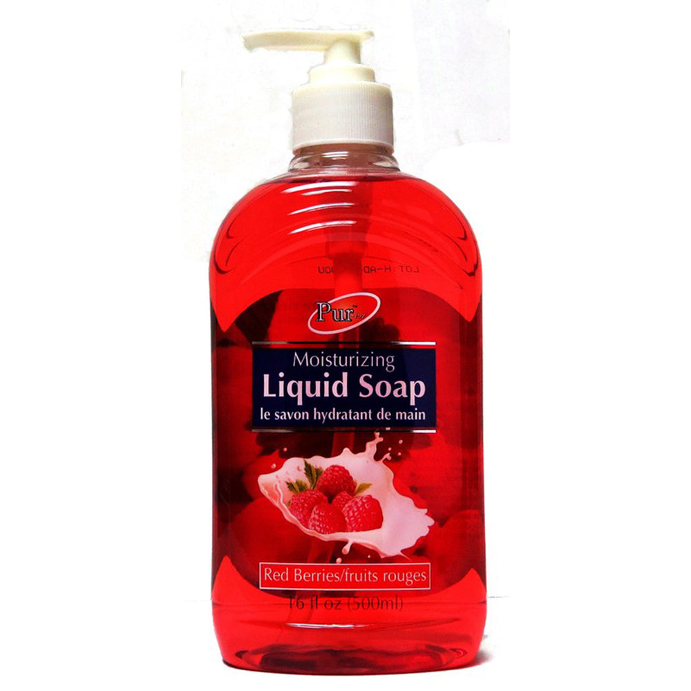 Purest Liquid Soap Clear-Mixed Barries 500ml Image 1