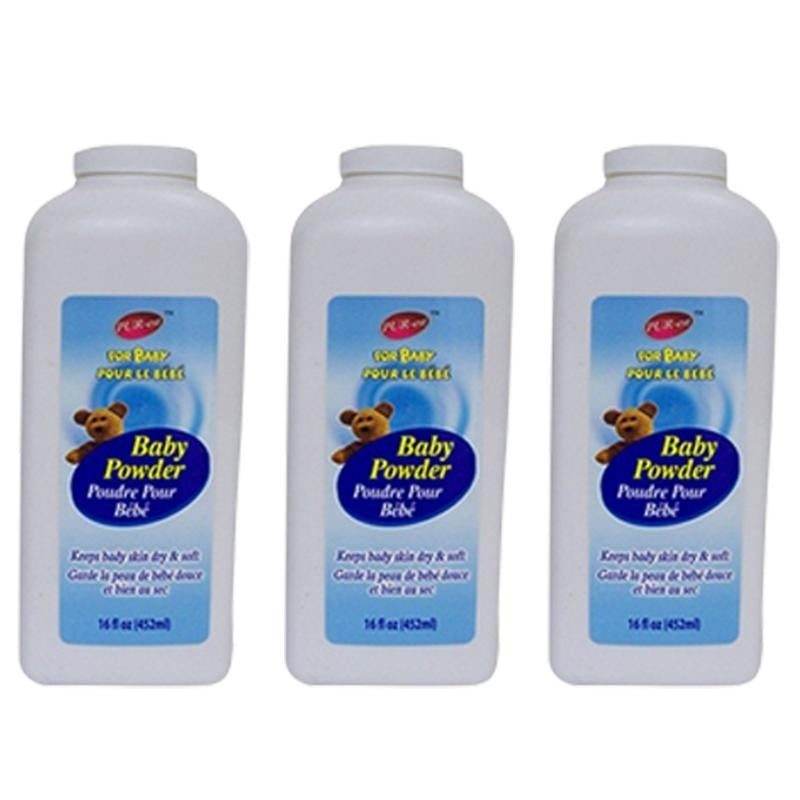 Baby Powder (452ml) (Pack of 3) By Purest Image 1