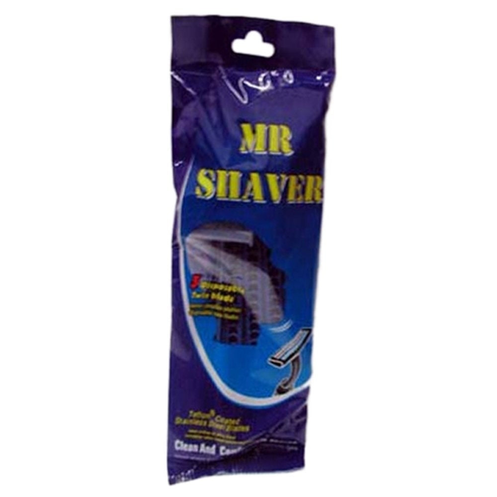 Mr. Shaver Disposable Twin Razor Blades 5 In 1 Pack 305637 Image 1