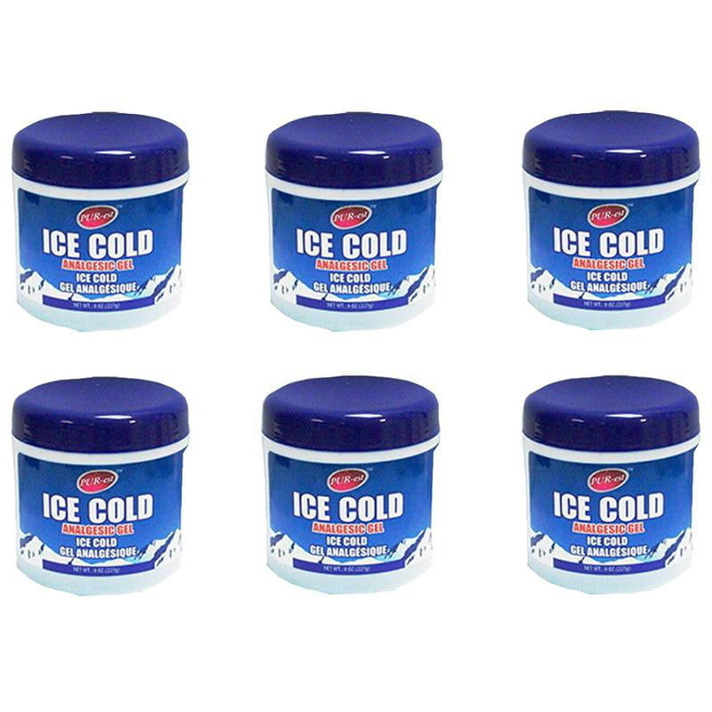 Ice Cold Analgesic Gel (227g) (Pack of 6) By Purest Image 1